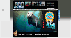 Desktop Screenshot of ecodivecenter.com